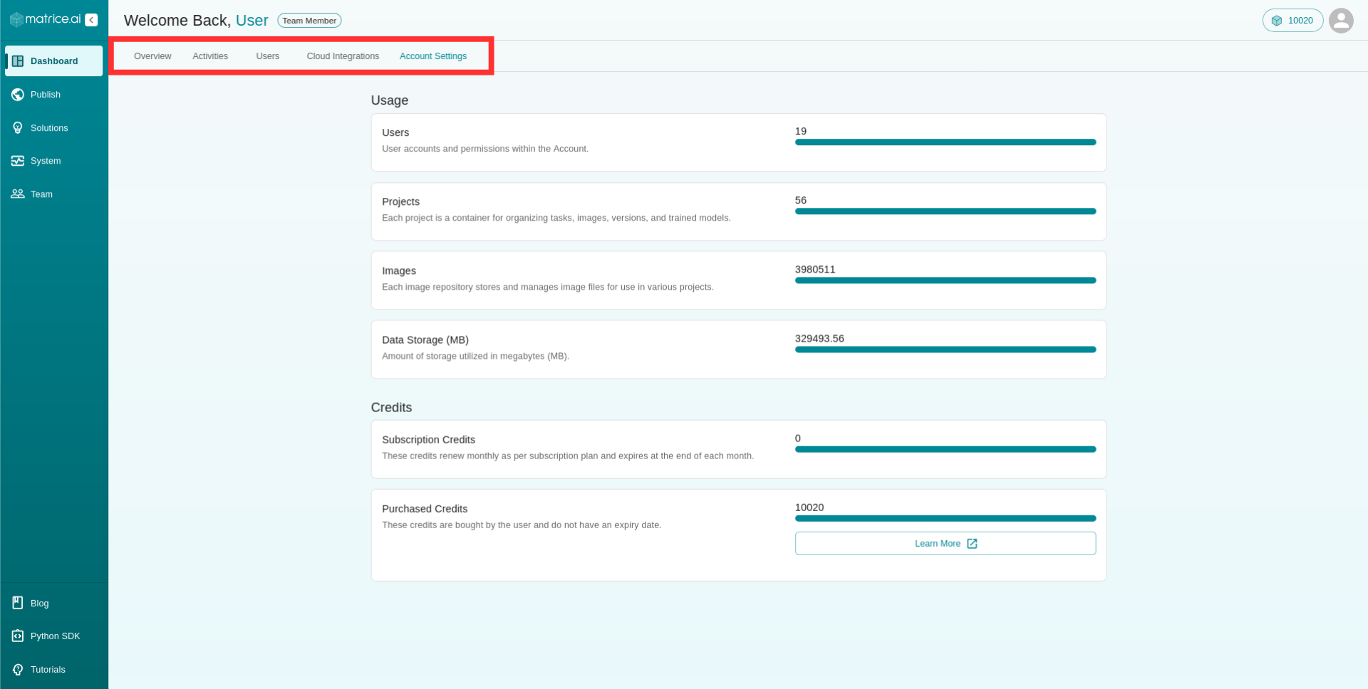 Account Settings