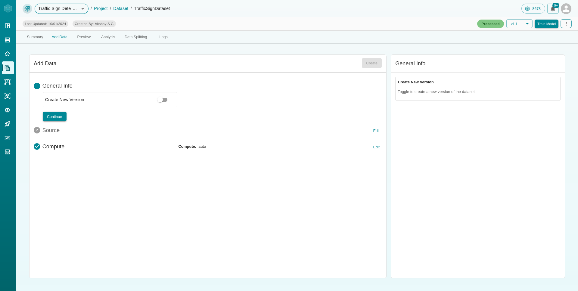 Add Dataset