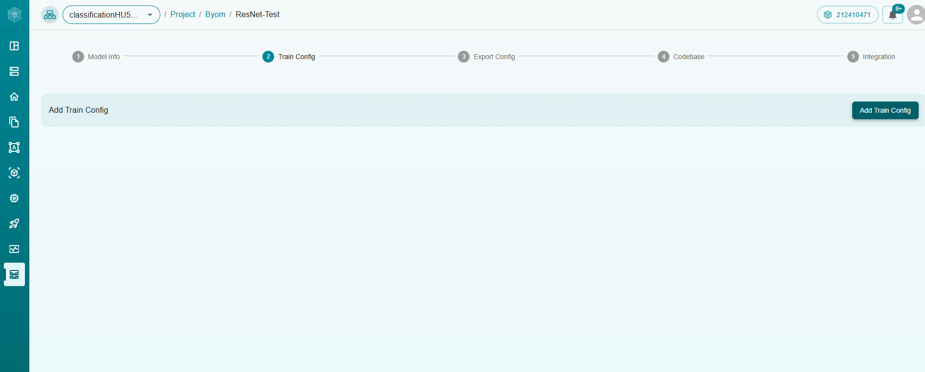 Training Config