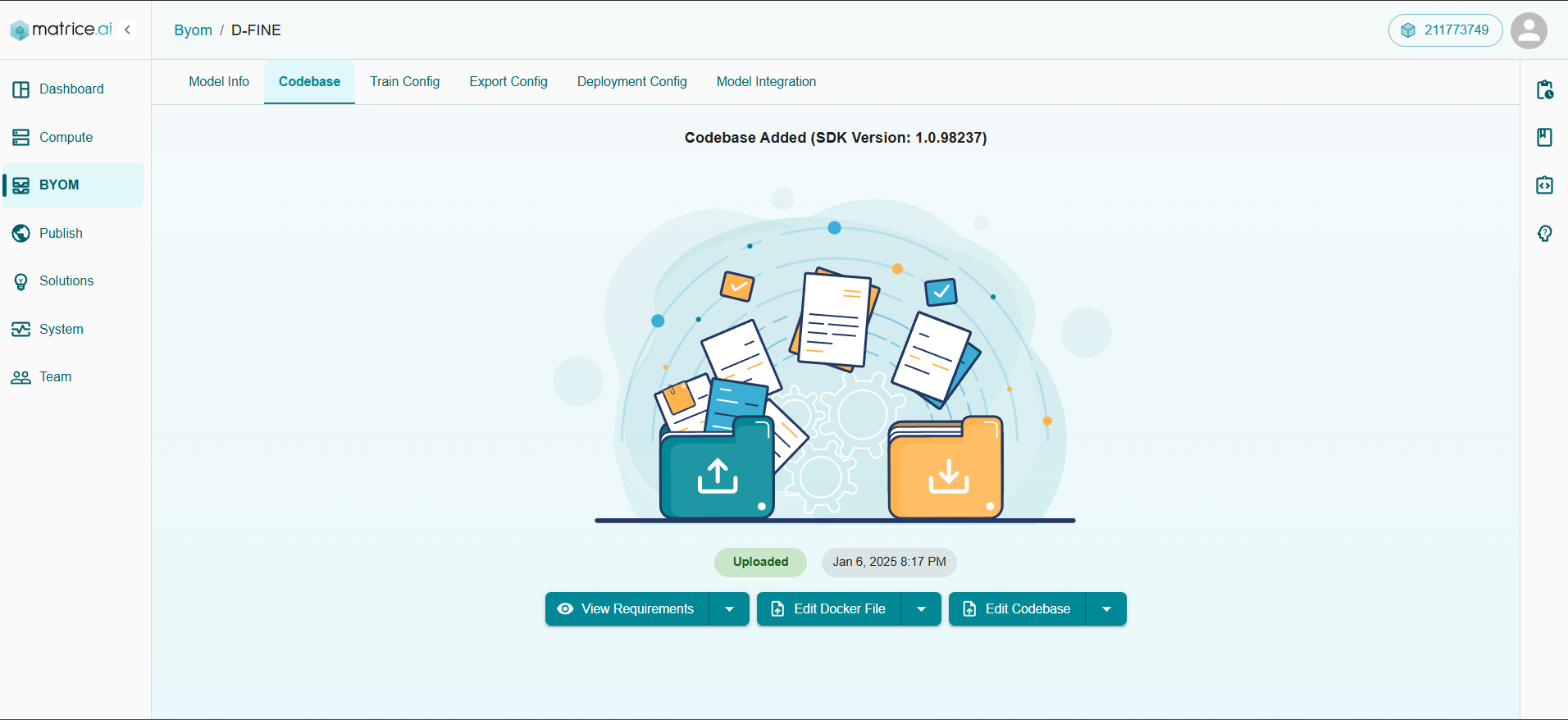 Code Upload