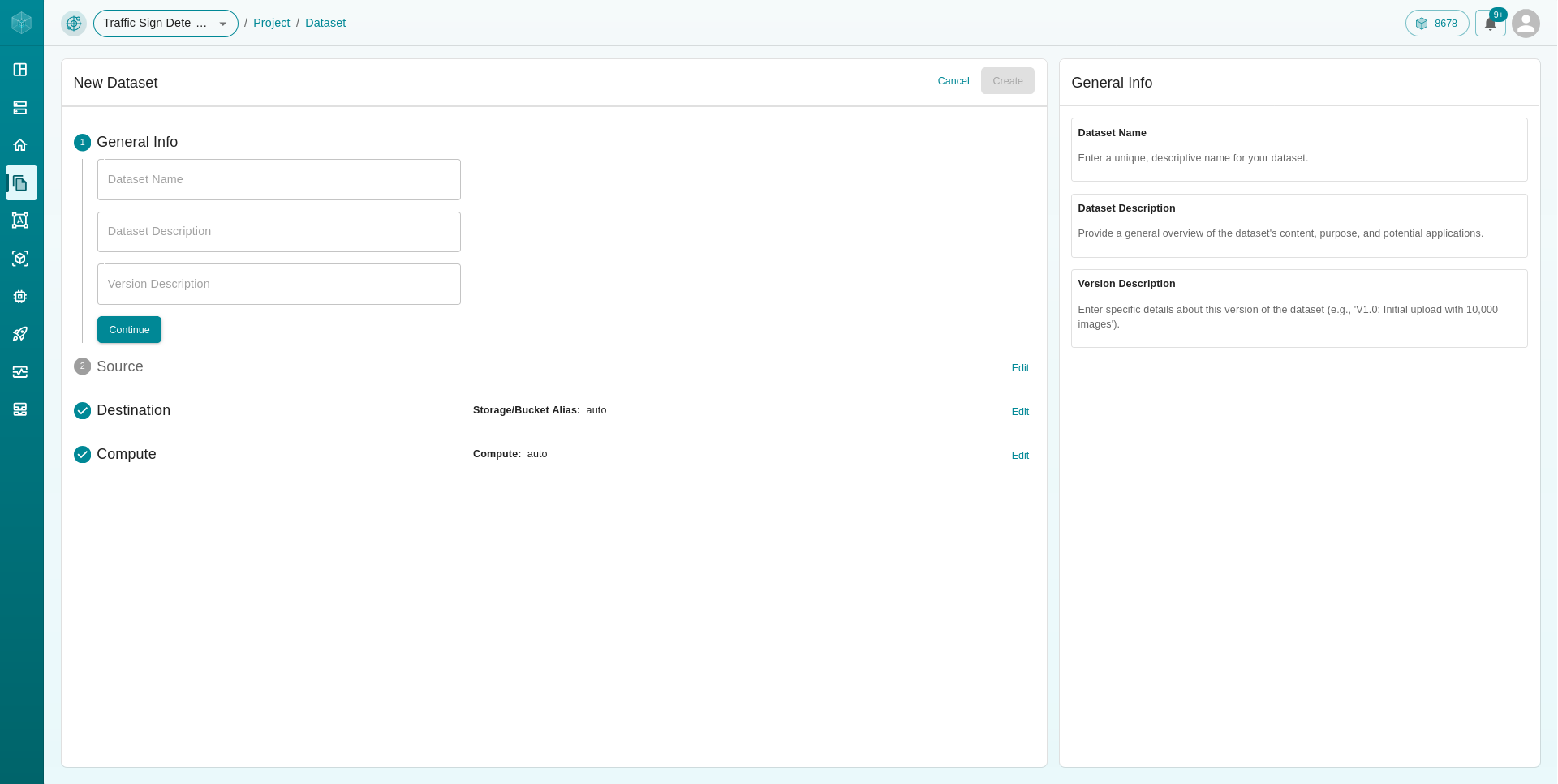 Upload Dataset