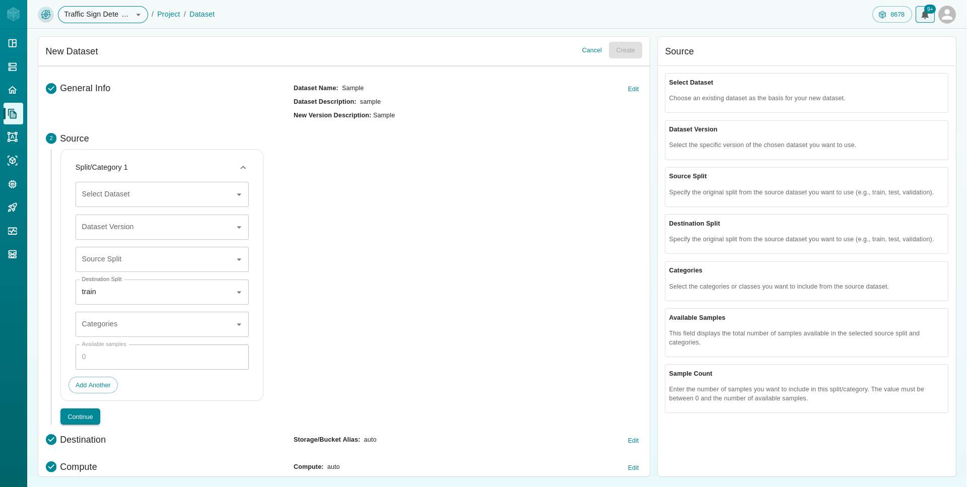Upload Dataset